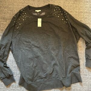 NWT Women’s embellished crew neck